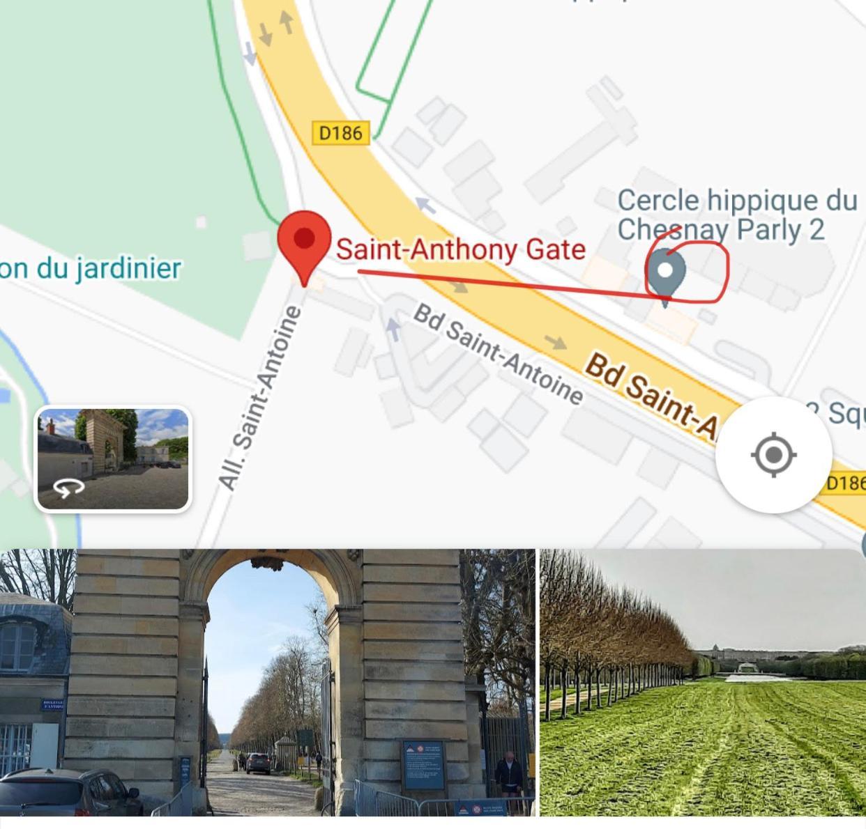 Grand Studio Proche Versailles Chateau Ле-Шене Экстерьер фото